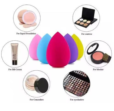 💋 Blend-itude Beauty Sponge – Perfect Makeup Blending Tool (Multicolor, Pack of 5) 💋 Blend-itude Beauty Sponge – Perfect Makeup Blending Tool (Multicolor, Pack of 5)