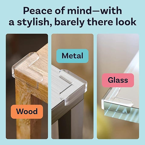 🧩 Protector for Furniture Table Corner Guards (White, Pack of 10) 🧩 Protector for Furniture Table Corner Guards (White, Pack of 10)