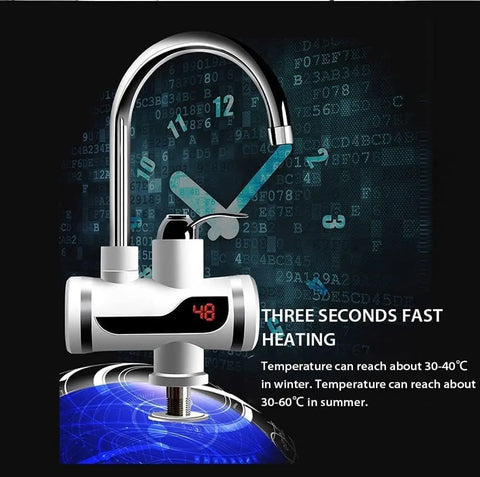 ⚡ Electric Water Heater & Tankless Fast Heating Tap ⚡ Electric Water Heater & Tankless Fast Heating Tap