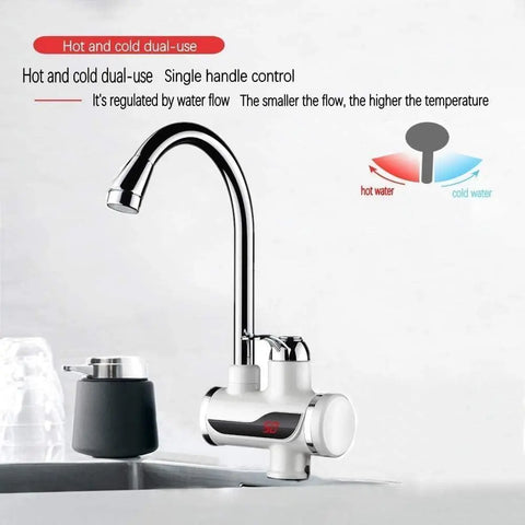 ⚡ Electric Water Heater & Tankless Fast Heating Tap ⚡ Electric Water Heater & Tankless Fast Heating Tap