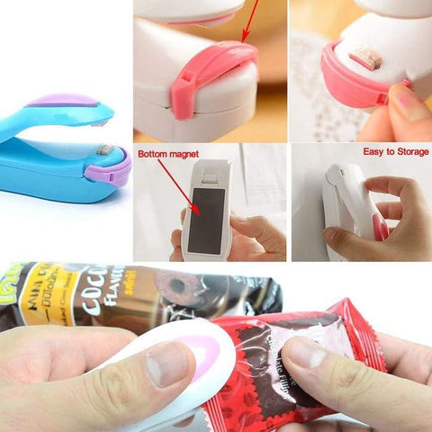 🔥 Portable Mini Sealing Machine – Battery Operated Food Bag Sealer 🔥 Portable Mini Sealing Machine – Battery Operated Food Bag Sealer