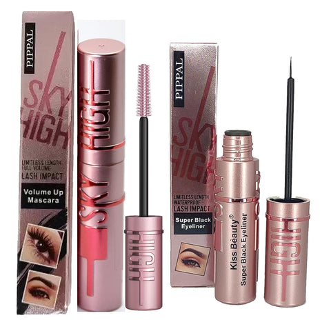 ð Pippal Sky High Eyeliner with Ultra Volume Up Mascara (Pack of 1) ð Pippal Sky High Eyeliner with Ultra Volume Up Mascara (Pack of 1)