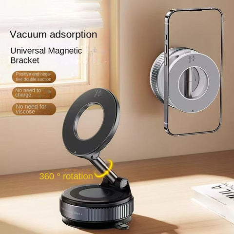 Magnetic Car Mount Vacuum Suction Cup Holder for Navigation Black Technology Product Magnetic Car Mount Vacuum Suction Cup Holder for Navigation Black Technology Product