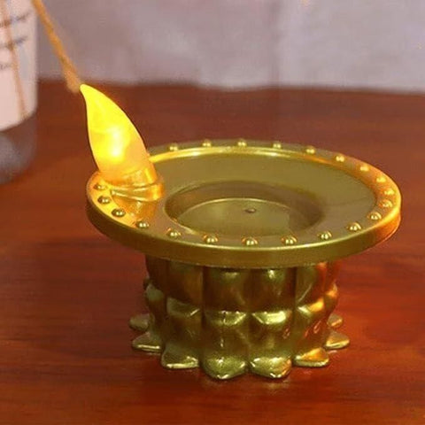 🪔 Water Pouring Diya LED Light – Divine Glow for Your Home 🪔 Water Pouring Diya LED Light – Divine Glow for Your Home