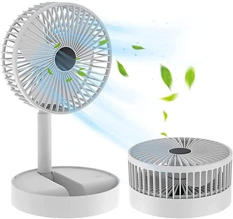 ðŽïļ Powerful Rechargeable Table Fan â Portable High-Speed Cooling Fan ðŽïļ Powerful Rechargeable Table Fan â Portable High-Speed Cooling Fan