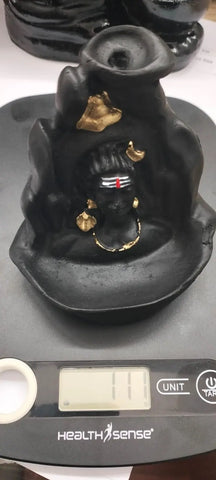 ✨ Smoke Fountain Lord Shiva Cone Incense Holder Showpiece with 10 Free Smoke Backflow Cones ✨ Smoke Fountain Lord Shiva Cone Incense Holder Showpiece with 10 Free Smoke Backflow Cones
