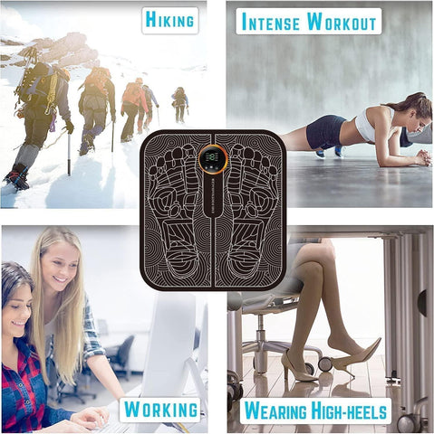 Foot Massage Pain Reliever, Wireless Electric EMS Massage Machine Foot Massage Pain Reliever, Wireless Electric EMS Massage Machine