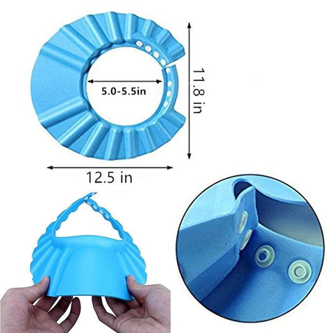 👶 Baby Adjustable Safe Bathing Shower Cap – Protect Your Little One’s Eyes & Ears (Pack of 2) 👶 Baby Adjustable Safe Bathing Shower Cap – Protect Your Little One’s Eyes & Ears (Pack of 2)