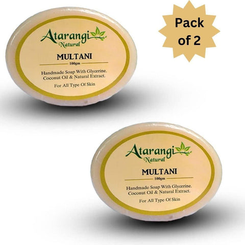 🌿 Multani Mitti Handmade Soap – Clear, Smooth & Glowing Skin Naturally (Pack of 2)  Package Contains: 2 × Multani Mitti Handmade Soaps 🌿 Multani Mitti Handmade Soap – Clear, Smooth & Glowing Skin Naturally (Pack of 2)  Package Contains: 2 × Multani Mitti Handmade Soaps