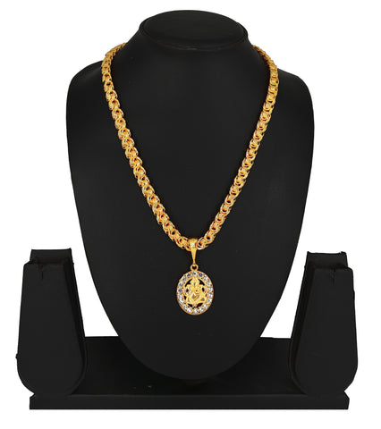 ✨ Luxurious Men's Gold Plated Pendant with Chain Vol 6 ✨ Luxurious Men's Gold Plated Pendant with Chain Vol 6