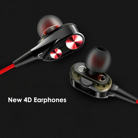 4D Bass Wired Earphone 4D Bass Wired Earphone