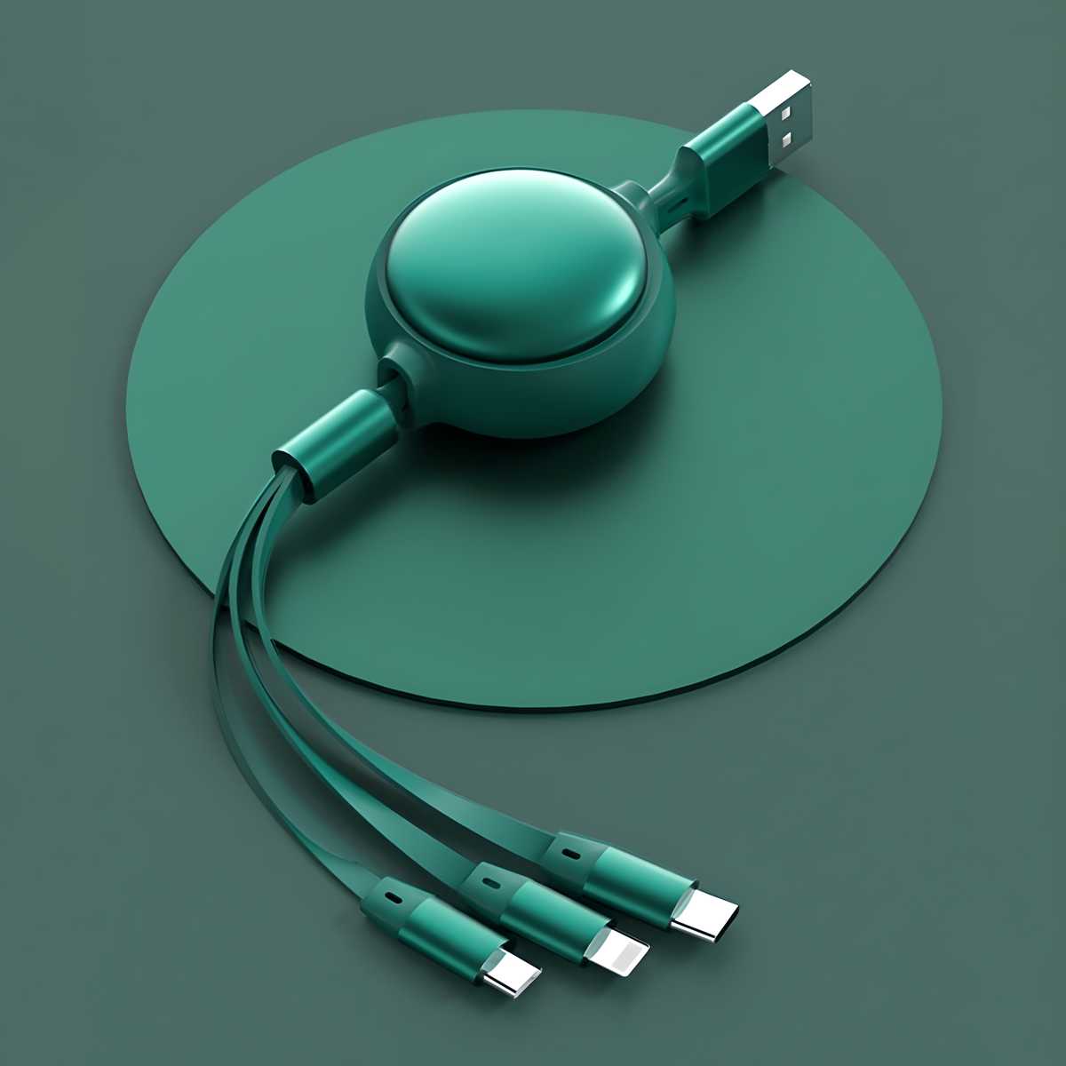 ⚡ 3 in 1 Fast Charging Data Cable
