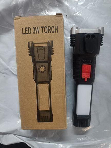 🔦 Multifunctional Work Portable LED Flashlight – Rechargeable Magnetic Torch 🔦 Multifunctional Work Portable LED Flashlight – Rechargeable Magnetic Torch