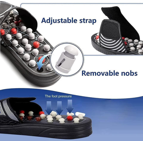 🌿 Acupressure & Magnetic Therapy Paduka Slippers – Natural Way to Boost Blood Circulation 🌿 Acupressure & Magnetic Therapy Paduka Slippers – Natural Way to Boost Blood Circulation