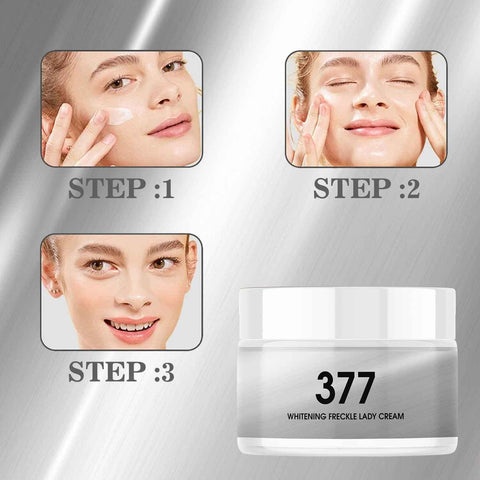 💕 377 Whitening Freckle Lady Cream – Bright, Clear & Radiant Skin (100g) 💕 377 Whitening Freckle Lady Cream – Bright, Clear & Radiant Skin (100g)