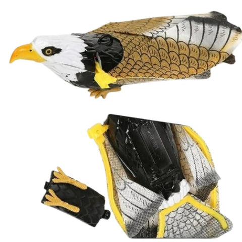 🦅Realistic Flying Eagle Bird Toy with Spread Wings – Battery Operated Gliding Bird 🦅Realistic Flying Eagle Bird Toy with Spread Wings – Battery Operated Gliding Bird
