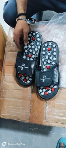 🌿 Acupressure & Magnetic Therapy Paduka Slippers – Natural Way to Boost Blood Circulation 🌿 Acupressure & Magnetic Therapy Paduka Slippers – Natural Way to Boost Blood Circulation