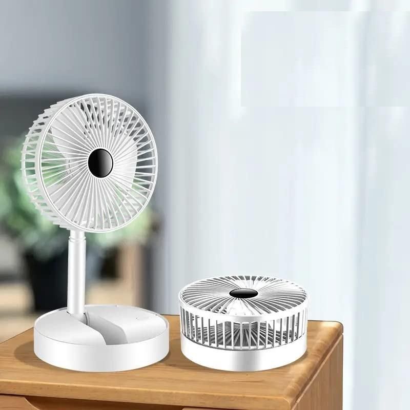 ðŽïļ Powerful Rechargeable Table Fan â Portable High-Speed Cooling Fan