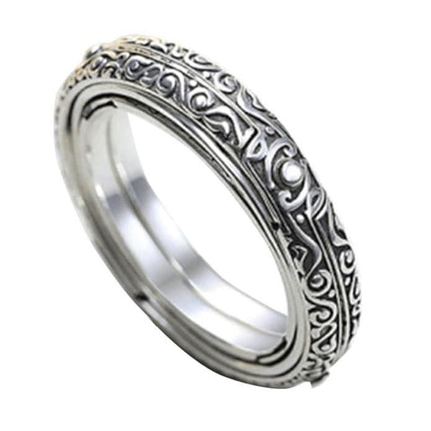 🌌 Astronomical Ball Ring Cosmic Finger Ring Couple Jewelry Silver Plated 🌌 Astronomical Ball Ring Cosmic Finger Ring Couple Jewelry Silver Plated
