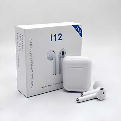 TWS i12 Wireless Bluetooth Earbuds TWS i12 Wireless Bluetooth Earbuds