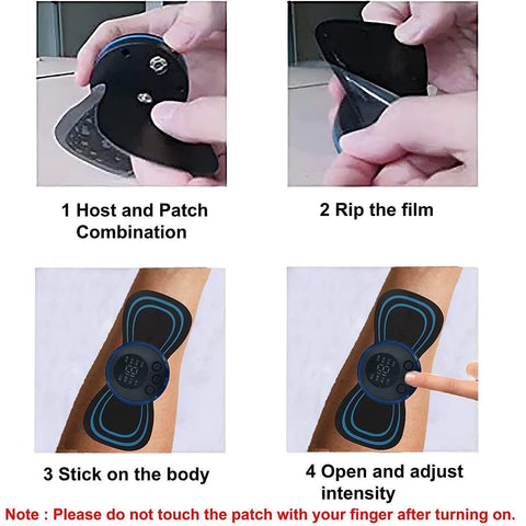Mini Massager with 8 Modes and 19 Strength Levels,Rechargeable Electric Massager for Shoulder,Arms,Legs,Back Pain for Men and Women Mini Massager with 8 Modes and 19 Strength Levels,Rechargeable Electric Massager for Shoulder,Arms,Legs,Back Pain for Men and Women