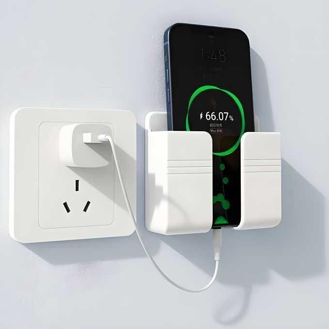 ðą Wall Mounted Mobile Holder With Adhesive Strips â Space-Saving Phone Stand (Pack of 4 & 8)