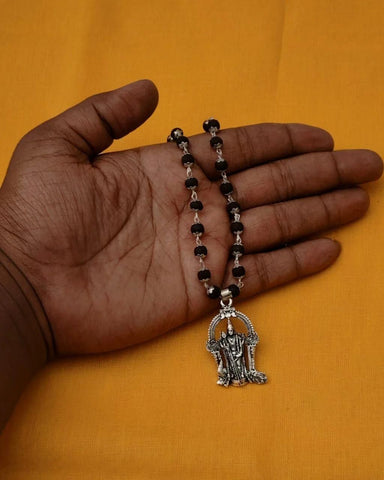 🕉️ Karungali Mala with Lord Murugan Locket – Divine Protection & Style 🔱 🕉️ Karungali Mala with Lord Murugan Locket – Divine Protection & Style 🔱