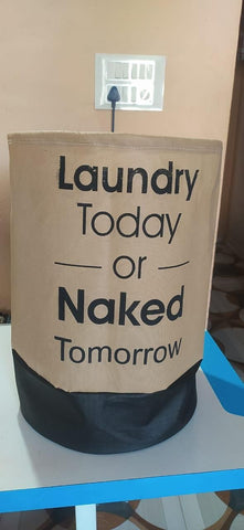 ๐งบ Round Non-Woven Laundry Bag / Hamper ๐งบ Round Non-Woven Laundry Bag / Hamper