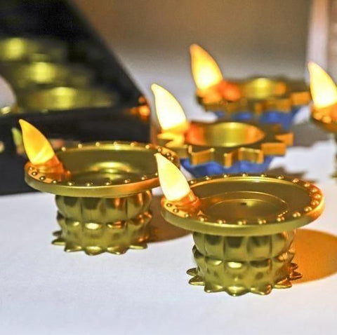 🪔 Water Pouring Diya LED Light – Divine Glow for Your Home 🪔 Water Pouring Diya LED Light – Divine Glow for Your Home