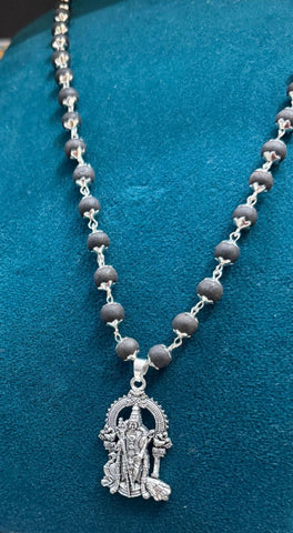 🕉️ Karungali Mala with Lord Murugan Locket – Divine Protection & Style 🔱 🕉️ Karungali Mala with Lord Murugan Locket – Divine Protection & Style 🔱