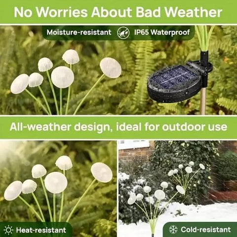 ✨ Solar LED Jellyfish Mushroom Lights for Garden ✨ Solar LED Jellyfish Mushroom Lights for Garden
