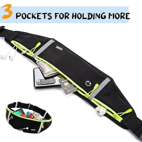 🏃♀️ Slim Running Belt – Workout Fanny Pack for Men & Women | Waist Pack with Mobile Holder 🏃♀️ Slim Running Belt – Workout Fanny Pack for Men & Women | Waist Pack with Mobile Holder
