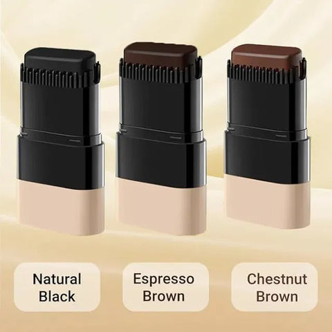 Instant Hair Dye Stick with Built-in Comb, Gray Hair Dye, 2-in-1 Touch-Up Comb Instant Hair Dye Stick with Built-in Comb, Gray Hair Dye, 2-in-1 Touch-Up Comb