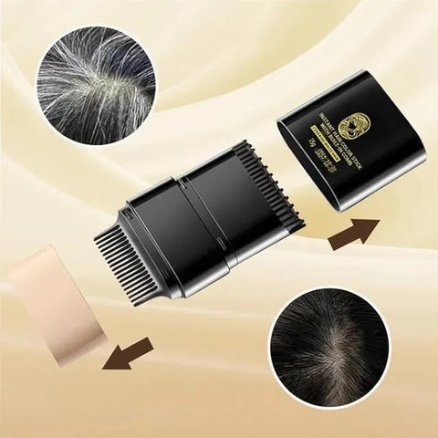 Instant Hair Dye Stick with Built-in Comb, Gray Hair Dye, 2-in-1 Touch-Up Comb Instant Hair Dye Stick with Built-in Comb, Gray Hair Dye, 2-in-1 Touch-Up Comb