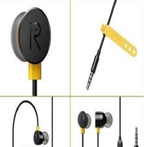 Wired Earphones With Mic & Magnet Wired Earphones With Mic & Magnet