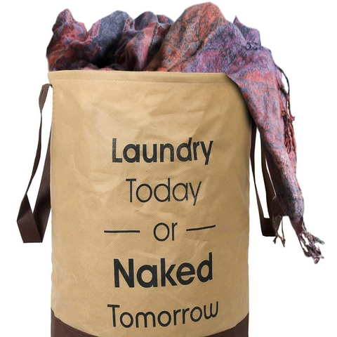 ๐งบ Round Non-Woven Laundry Bag / Hamper ๐งบ Round Non-Woven Laundry Bag / Hamper