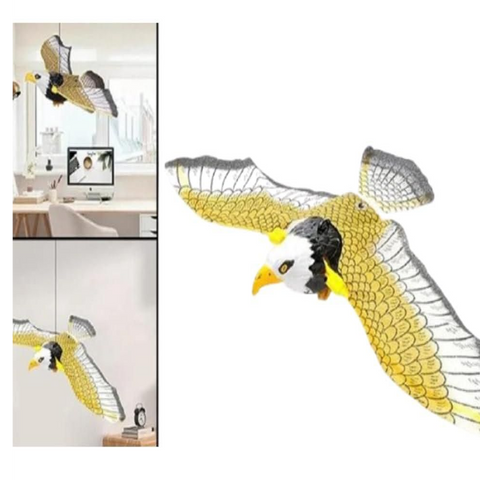 🦅Realistic Flying Eagle Bird Toy with Spread Wings – Battery Operated Gliding Bird 🦅Realistic Flying Eagle Bird Toy with Spread Wings – Battery Operated Gliding Bird