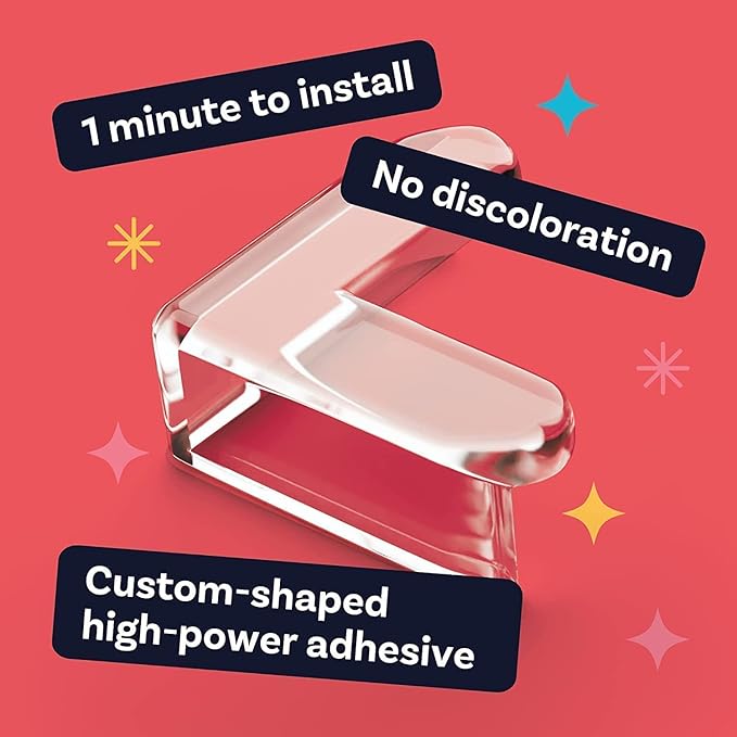 🧩 Protector for Furniture Table Corner Guards (White, Pack of 10)