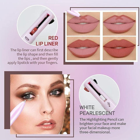 🌈 Touch Up 4-in-1 Makeup Pen – All-in-One Beauty Essential (Multicolor)