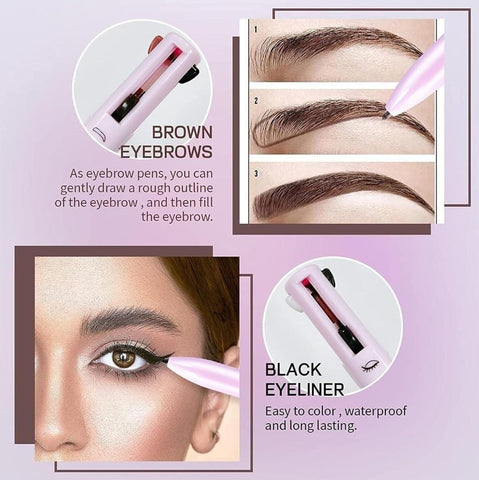 🌈 Touch Up 4-in-1 Makeup Pen – All-in-One Beauty Essential (Multicolor)