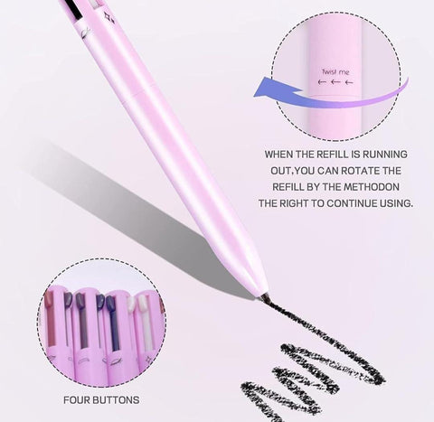 🌈 Touch Up 4-in-1 Makeup Pen – All-in-One Beauty Essential (Multicolor)
