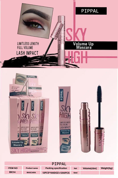 💄 Pippal Sky High Eyeliner with Ultra Volume Up Mascara (Pack of 1)