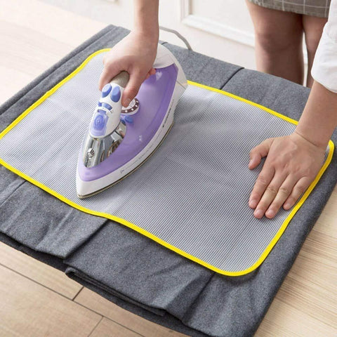 👕 Ironing Mesh Protective Insulation Pad – Heat Resistant Iron Guard