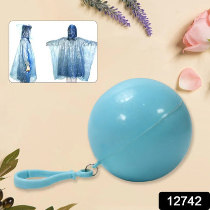 🧥✨ Ball Rain Coat for Travel – Ultra Compact & Waterproof 🌧️✈️