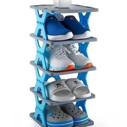 👟✨ Smart Foldable Shoe Rack – 5 -Layer Space Saver