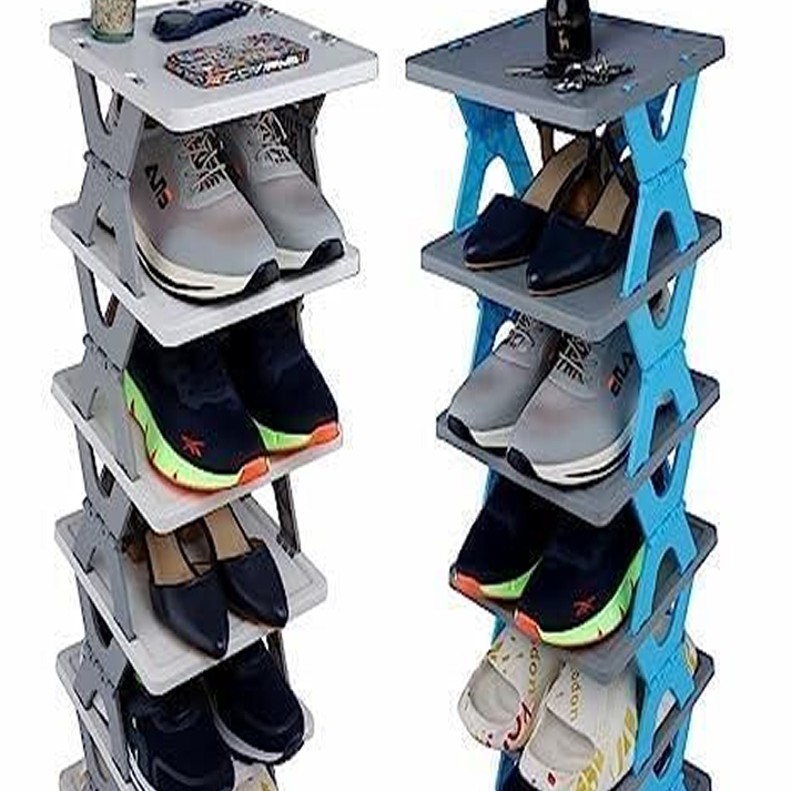 👟✨ Smart Foldable Shoe Rack – 5 -Layer Space Saver