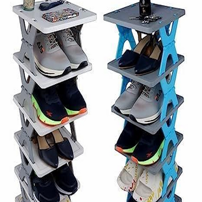 👟✨ Smart Foldable Shoe Rack – 5 -Layer Space Saver