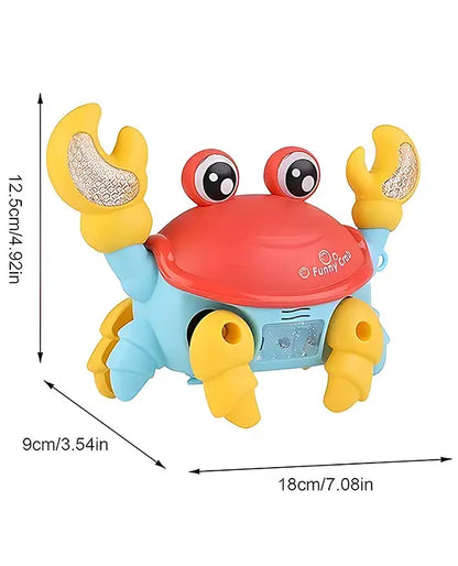 🦀✨ Crawling Crab – LED Moving Toy ✨🦀
