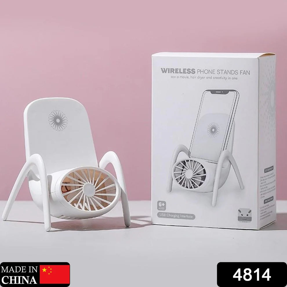 🌀 Portable Mobile Phone Holder Fan | Multi-Function Handheld Charging Fan 🔋📱
