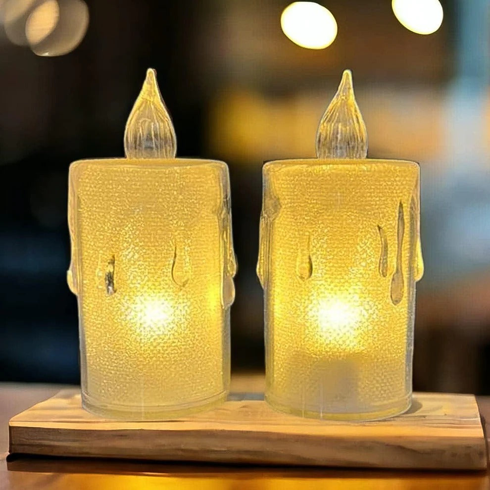 ✨ Mini Candle Night Lamp – Soft Glow Ambience Light ✨